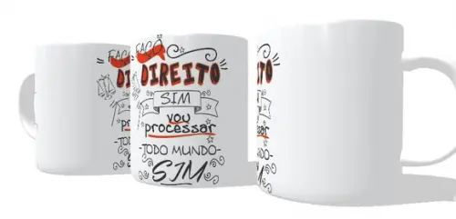 Caneca Curso Direito