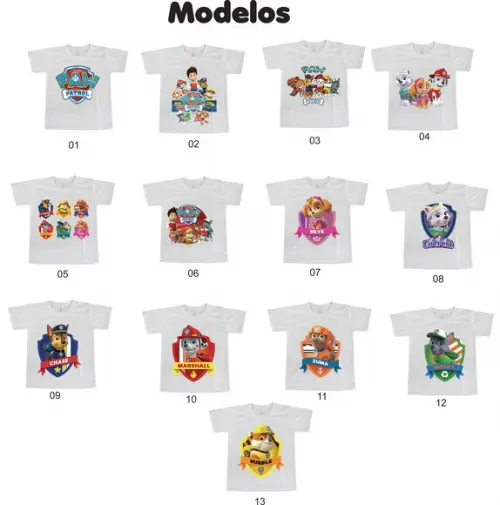 Camiseta Patrulha C.A.N.I.N.A