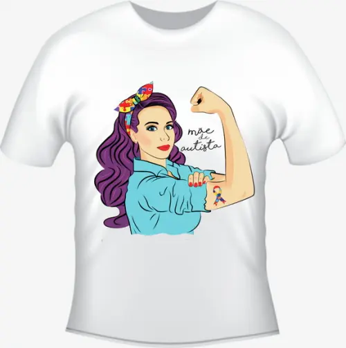 Camiseta Mãe de Autista