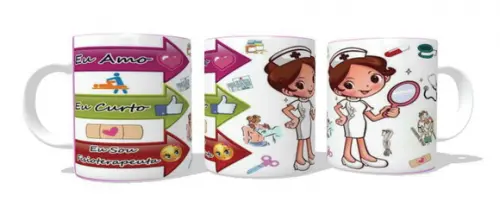 Caneca Profissão Fisioterapia Fisioterapeuta