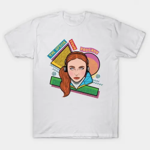 Camiseta Max The Upside Down Podcast Stranger Things