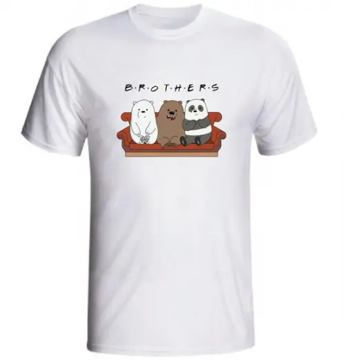 Camiseta Urso Sem Curso Brothers