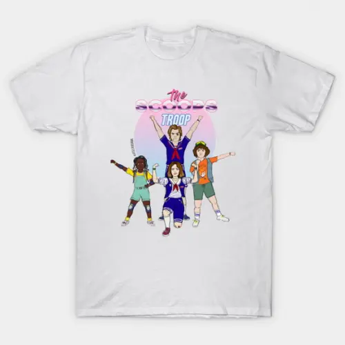 Camiseta Scoops Troop Stranger Things