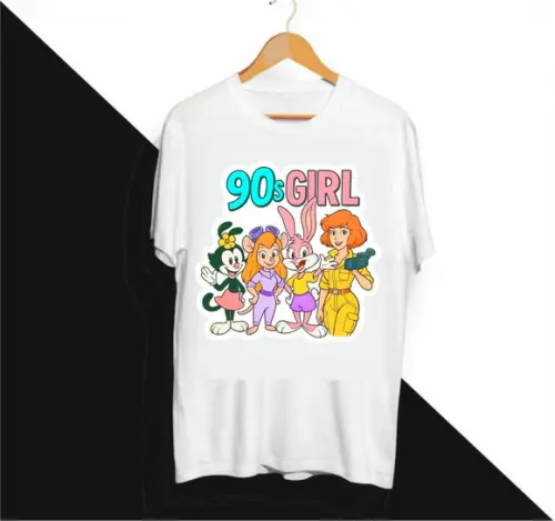 Camiseta Garota Anos 80- Garota Anos 90 Escolha a Sua