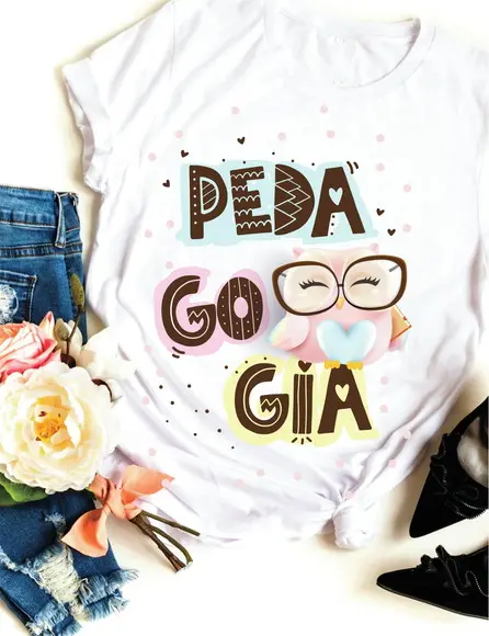 Camiseta Pedagogia Corujinha