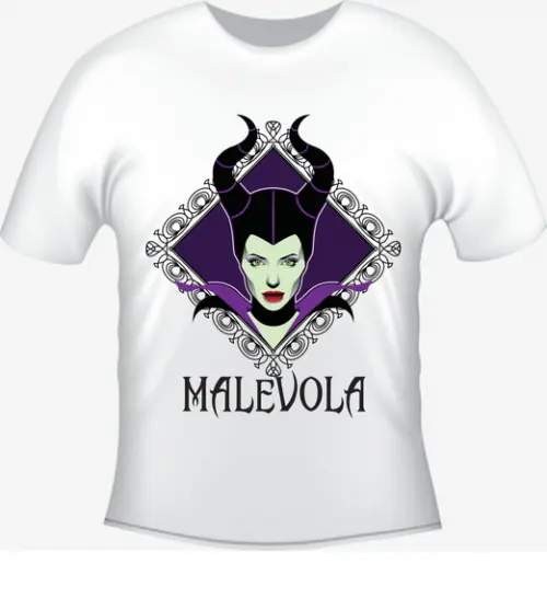 Camiseta Malévola - Maleficent - Vilãs Disney