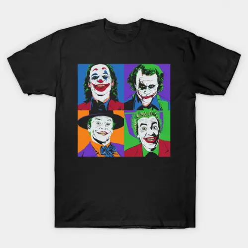 Camiseta Pop Jokers Coringas
