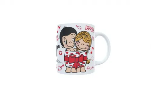 Caneca Namorados Casal Amar É