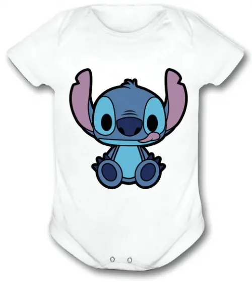 Body para Bebê - Baby Stitch Tongue