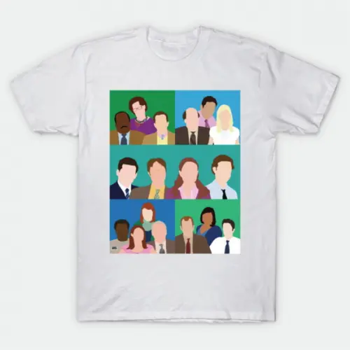 Camiseta The Office Group Colors