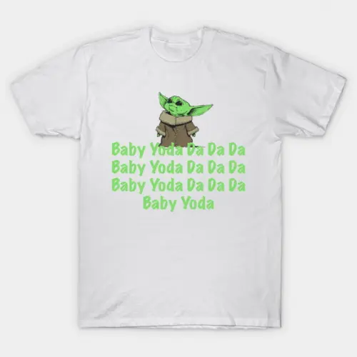 Camiseta Baby Yoda Da Da Da