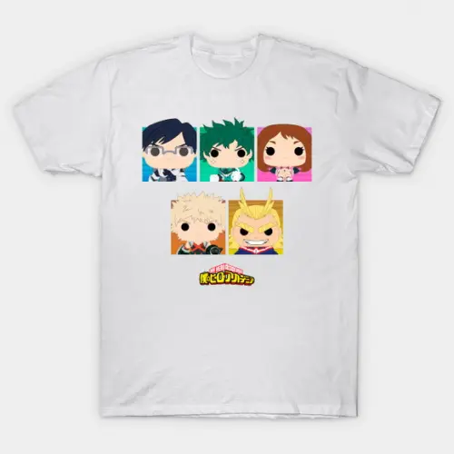 Camiseta My Hero Pop Academia