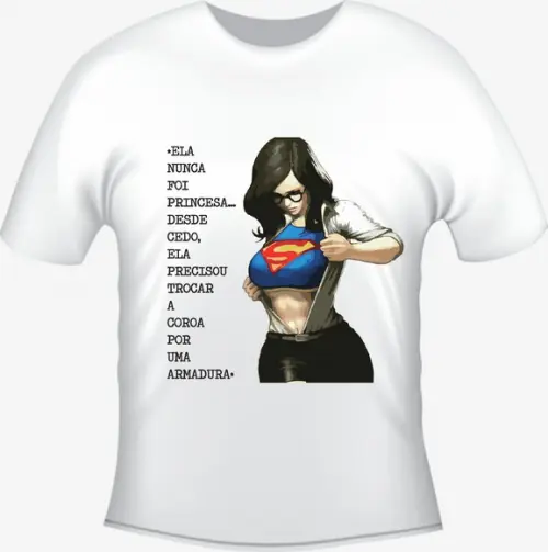 Camiseta Ela Nunca Foi Princesa