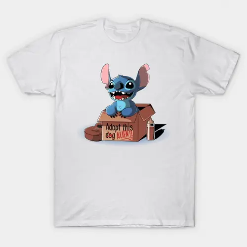 Camiseta Adopt this "dog" Stitch