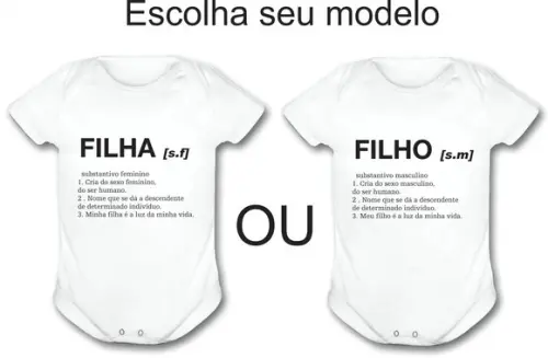 Body Para Bebê Filho Ou Filha - Significado