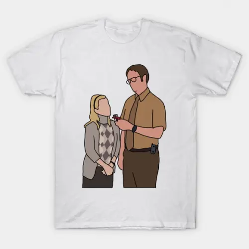 Camiseta Dwight e Angela The Office