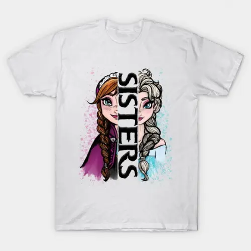 Camiseta Frozen -frozen Sisters