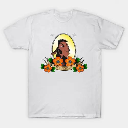 Camiseta Kuzco no Touchy! Nova Onda do Imperador