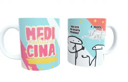 Caneca Medicina Flork