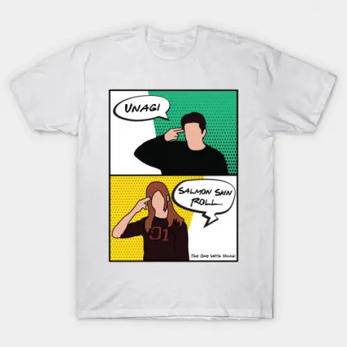 Camiseta Seriado Friends Unagi Ross And Rachel