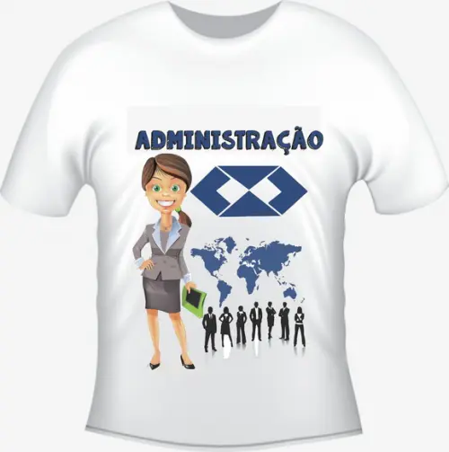 Camiseta Profissão Curso Administração