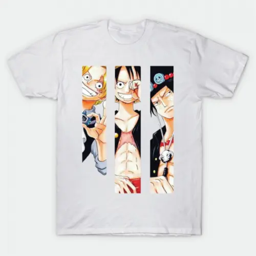 Camiseta Luffy, Sabo, Ace One Piece