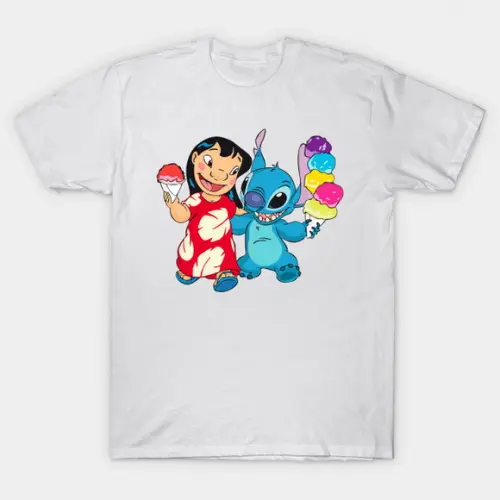 Camiseta Lilo and Stitch Ice cream