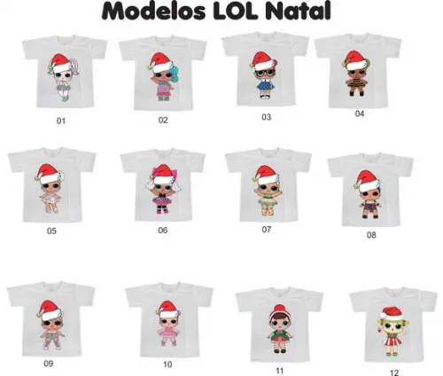 Camiseta L.o.l Surprise Natal Christmas - escolha seu modelo
