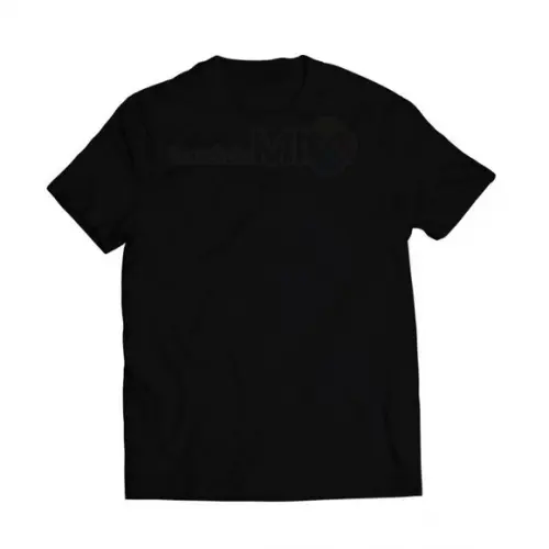 Camiseta Preta Lisa em Algodão 100% Fio 30.1