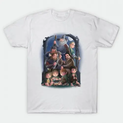 Camiseta A Night On The Road Senhor Dos Anéis