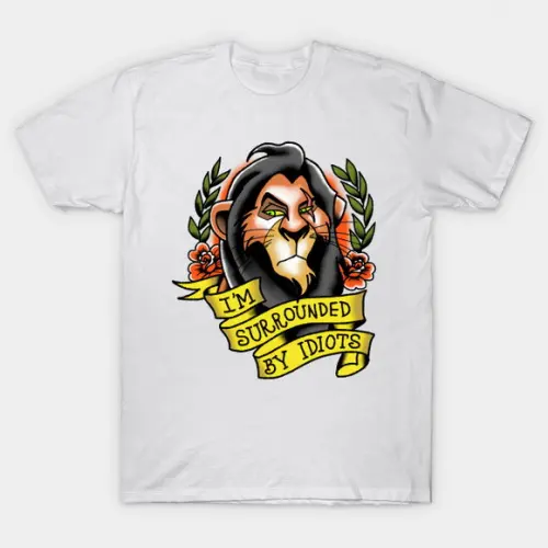 Camiseta Rei Leão Scar