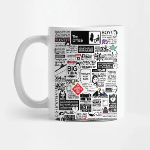Caneca Wise Words From The Office - The Office Quotes