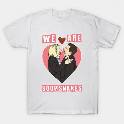 Camiseta Michael E Holly Soup Snakes The Office
