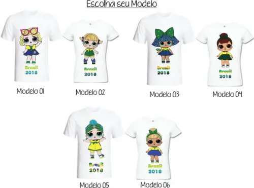 Camiseta L.o.l Surprise Brasil