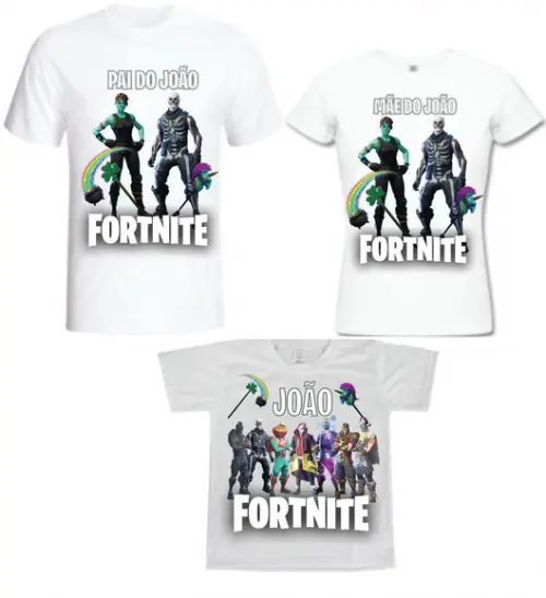 Camiseta Fo.r.t.n.i.t.e Kit /11 Camisestas Sortidas