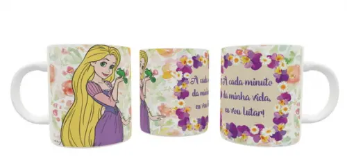 Caneca Rapunzel