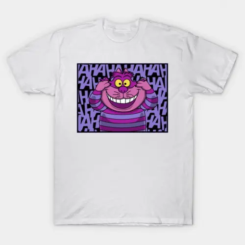 Camiseta Chesire Mad Cat Alice In Wonderland