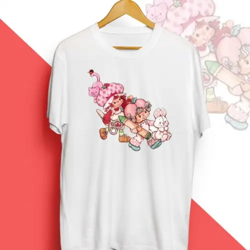 Camiseta Moranguinho e Apricot