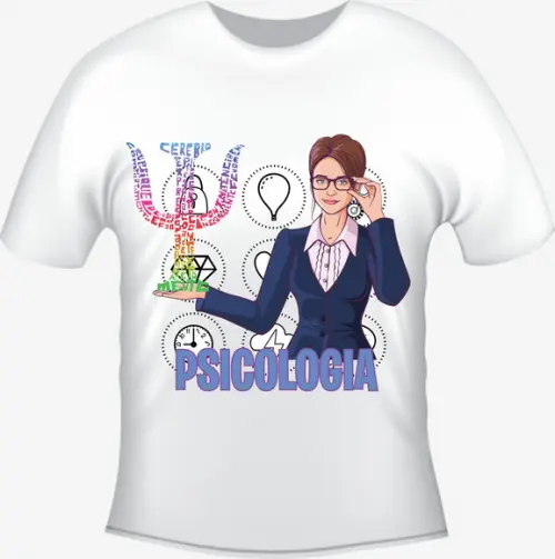 Camiseta Profissão Psicologia - Psicologa