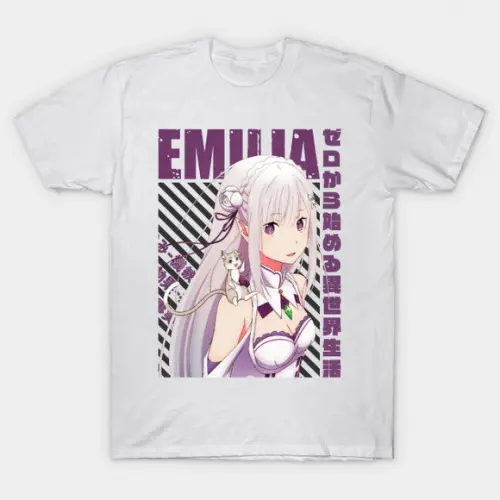Camiseta Re Zero Emilia