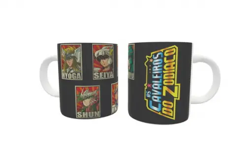 Caneca Cavaleiros do Zodíaco