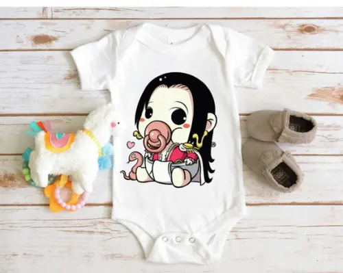 Body para Bebê Baby Boa Hancock One Piece
