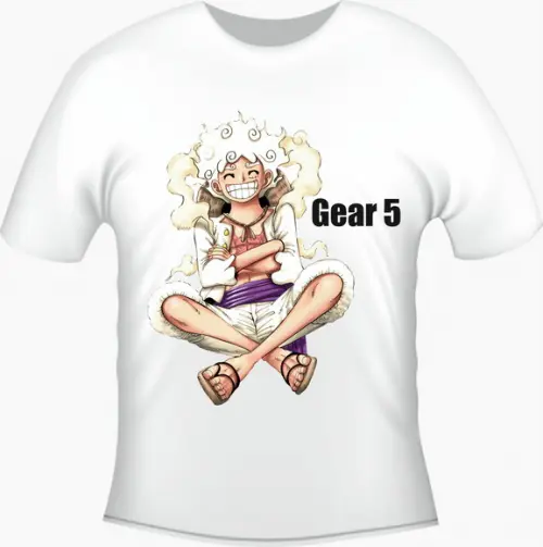 Camiseta Gear 5 Luffy One Piece