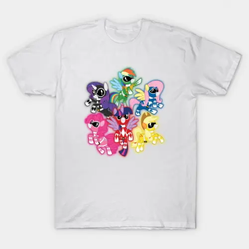 Camiseta My Little Morphin Pony Rangers