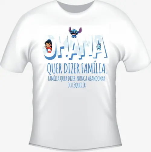 Camiseta Ohana Significado