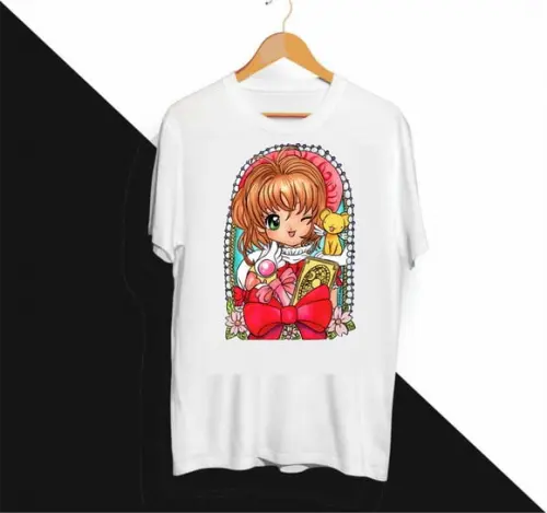 Camiseta Sakura And Kero Sakura Cardcaptor