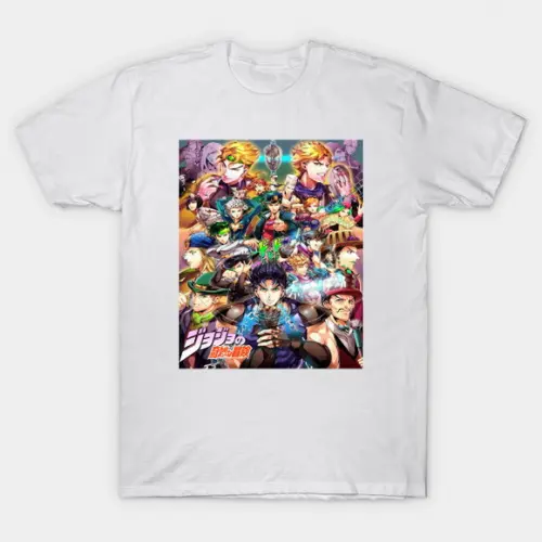 Camiseta Jojos Bizarre Adventure Anime