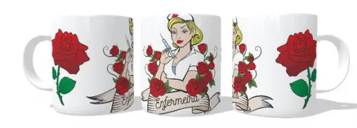 Caneca Enfermeira Pin Up