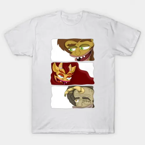 Camiseta Big Mouth 3 Monsters One
