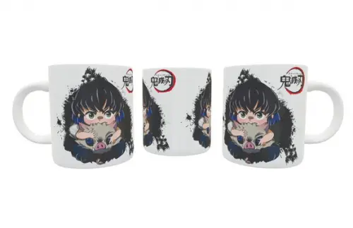 Caneca Demon Slayer Inosuke Chibi
